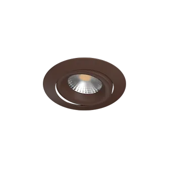 Встраиваемый поворотный светильник под сменную лампу Ledron AO1501005 Brown