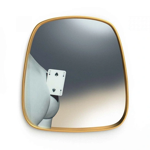 Зеркало Seletti 17044 Two Of Spades Toiletpaper Mirror Зеркало Seletti 17044 Two Of Spades Toiletpaper Mirror