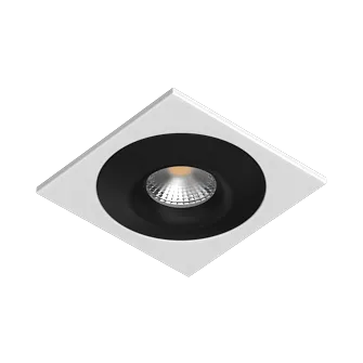 Встраиваемый светильник под сменную лампу Ledron AO1501002 SQ White-Black