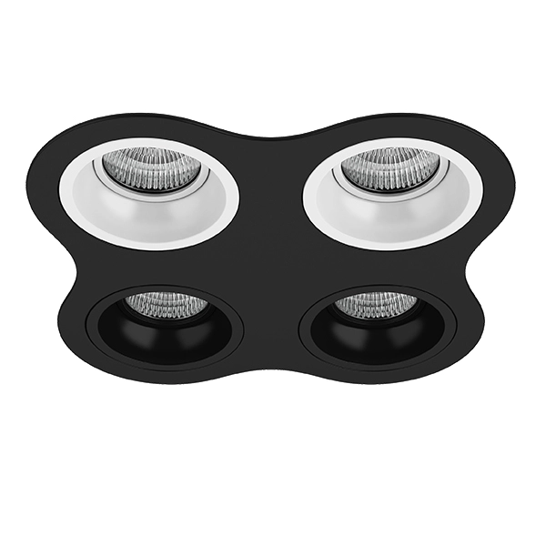 Встраиваемый светильник Lightstar D64706060707 DOMINO ROUND Встраиваемый светильник Lightstar D64706060707 DOMINO ROUND