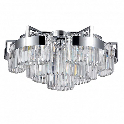 Потолочная люстра Newport 4356+3/PL Chrome М0062730 Потолочная люстра Newport 4356+3/PL Chrome М0062730