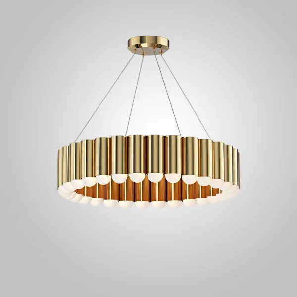 Подвесная люстра ERLANDER D60 Brass ImperiumLoft 231569-23 erlander01