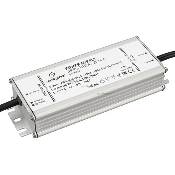 Блок питания для светодиодной ленты Arlight 024270 ARPV-UH Блок питания для светодиодной ленты Arlight 024270 ARPV-UH