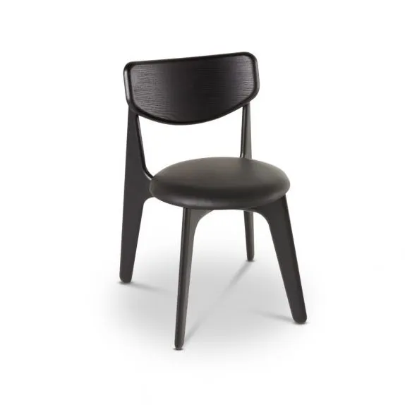 Стул Black Upholstered Tom Dixon SLU01BL Slab