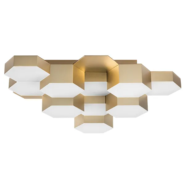Люстра потол LED-60W 2880LM ЗОЛОТО 4000K Lightstar 750123 FAVO