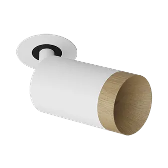 Встраиваемый светодиодный светильник Ledron SAGITONY R Basic S60 Wooden White Встраиваемый светодиодный светильник Ledron SAGITONY R Basic S60 Wooden White