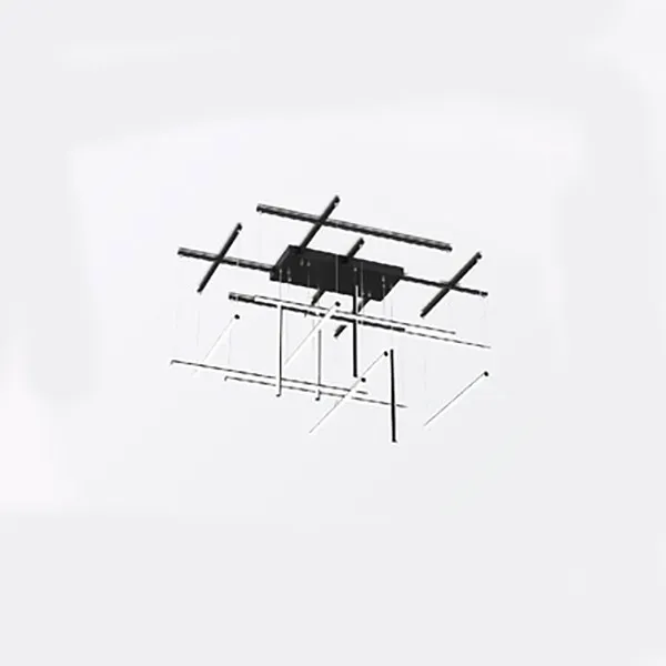 Потолочная люстра INLET C Black ImperiumLoft 207904-23 inlet01