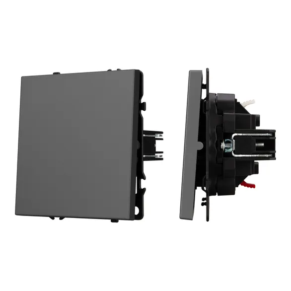 Механизм звонкового выключателя SWT-NOBE-MKR1-SFPL-L-GR (230V, 10A) Arlight 054272