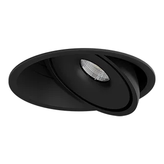 Встраиваемый поворотный светодиодный светильник Ledron ORBIT IN TRIAC Black