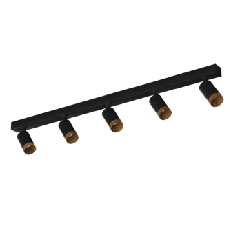 Накладной светодиодный светильник Ledron SAGITONY E5 S60 Wooden Black Накладной светодиодный светильник Ledron SAGITONY E5 S60 Wooden Black