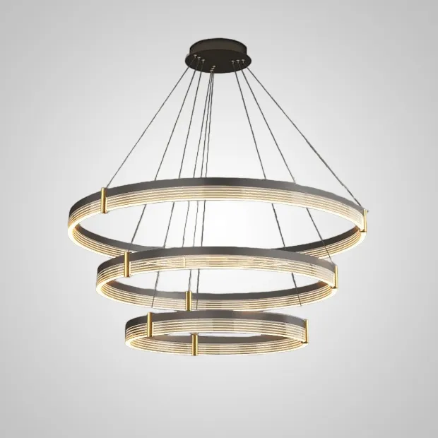 Подвесная люстра ALMER D40+60+80 ImperiumLoft 231664-23 almer01