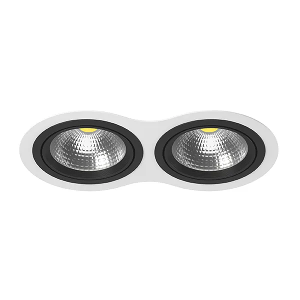 Встраиваемый светильник Lightstar i9260707 INTERO 111 Double ROUND Встраиваемый светильник Lightstar i9260707 INTERO 111 Double ROUND
