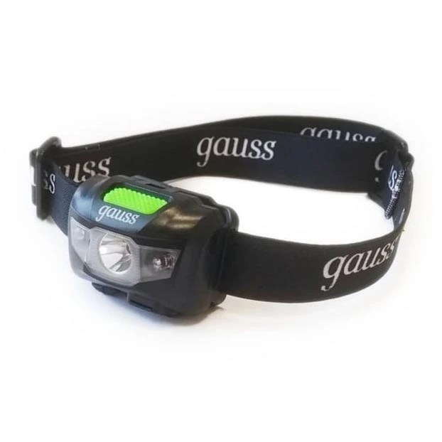 Налобный аккумуляторный фонарь Gauss GF405 40х60 130 лм Налобный аккумуляторный фонарь Gauss GF405 40х60 130 лм