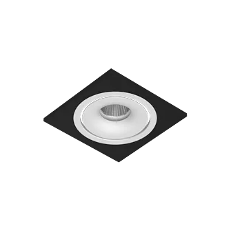 Встраиваемый светодиодный светильник LeDron LH10 SQ Black-White 4000K Встраиваемый светодиодный светильник LeDron LH10 SQ Black-White 4000K