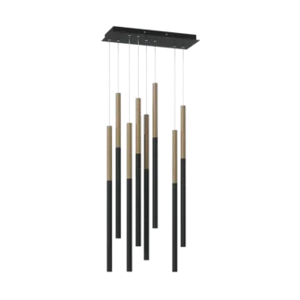 Подвесной светодиодный светильник LeDron HL012-8 Wooden 300 Black Подвесной светодиодный светильник LeDron HL012-8 Wooden 300 Black