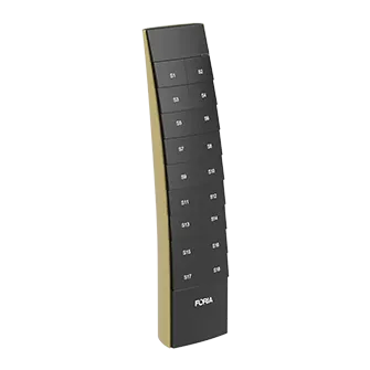 Пульт управления умным домом Titanium LeDron F00YK04-18-1 Gold