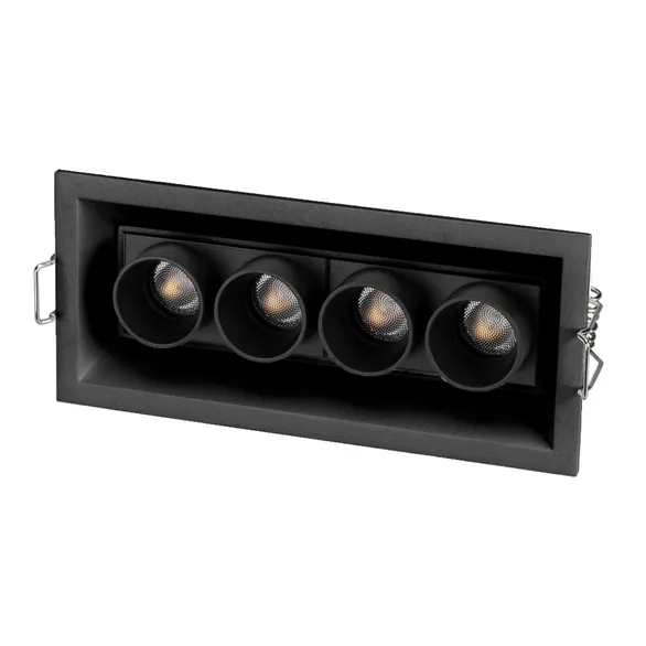 Светильник встраиваемый MS-ORIENT-BUILT-TURN-TC-S67x150-10W Warm3000 (BK-BK, 30 deg, 230V) Arlight 037208