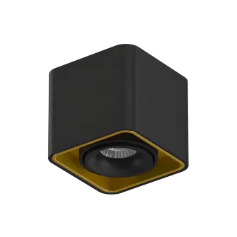 Накладной светильник Ledron TUBING Black-Gold