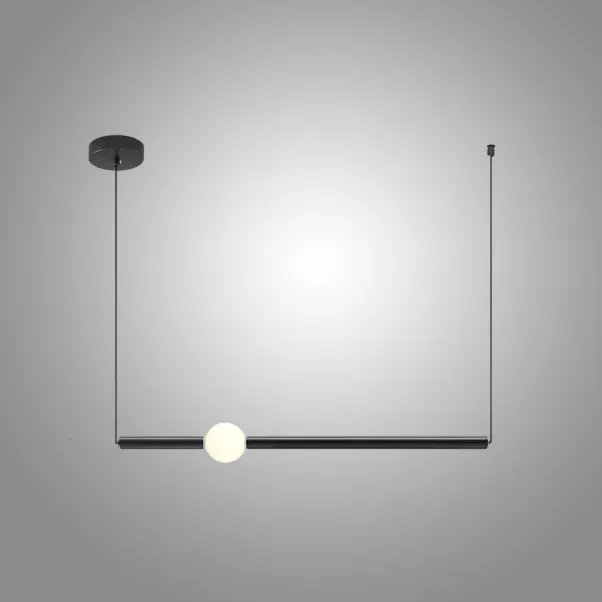 Подвесной светильник WAND HRZ A L90 Black ImperiumLoft 345122-23 wand-hrz01