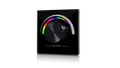 Радио панель встраиваемая в стену с валкодером на 1 зону для RGB ленты, черная SWG W-RGB-B Радио панель встраиваемая в стену с валкодером на 1 зону для RGB ленты, черная SWG W-RGB-B