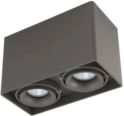 Накладной светильник Donolux DL18611/02WW-SQ Shiny black Накладной светильник Donolux DL18611/02WW-SQ Shiny black