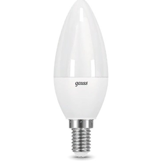 Лампа Gauss 103101310 Свеча 9.5W 950lm 6500К E14 LED