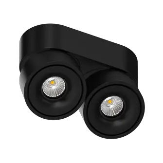 Накладной поворотный светодиодный светильник Ledron LH13W 2 TRIAC Black Накладной поворотный светодиодный светильник Ledron LH13W 2 TRIAC Black