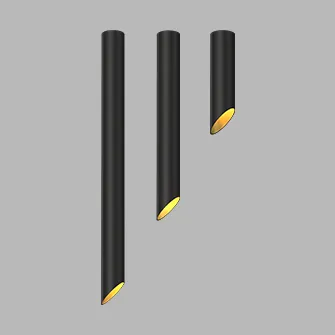 Накладной светодиодный светильник Ledron SLC78008-7W-75 Black-Gold Накладной светодиодный светильник Ledron SLC78008-7W-75 Black-Gold