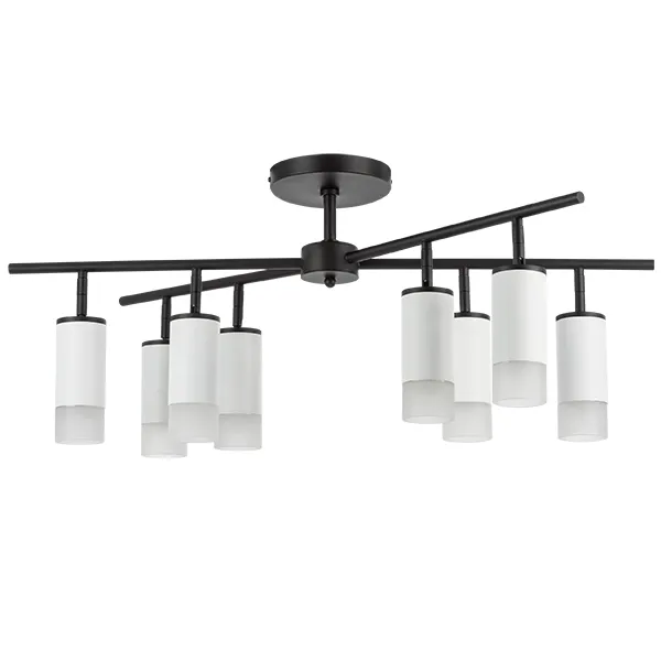 Потолочная люстра Lightstar LR7283681 RULLO ЧЕРНЫЙ/БЕЛЫЙ Потолочная люстра Lightstar LR7283681 RULLO ЧЕРНЫЙ/БЕЛЫЙ