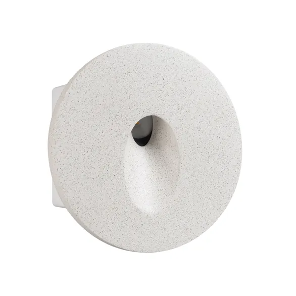 Светильник встраиваемый в стену LT-TIE-R120-3W Warm3000 (WH, 45x70 deg, 230V) Arlight 050872