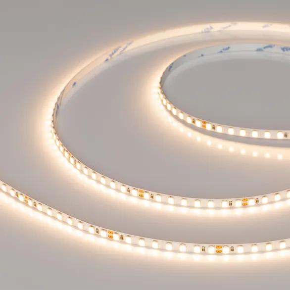 Светодиодная лента RT-A160-5mm 24V Warm2700 (15 W/m, IP20, 5m) Arlight 037814(1)