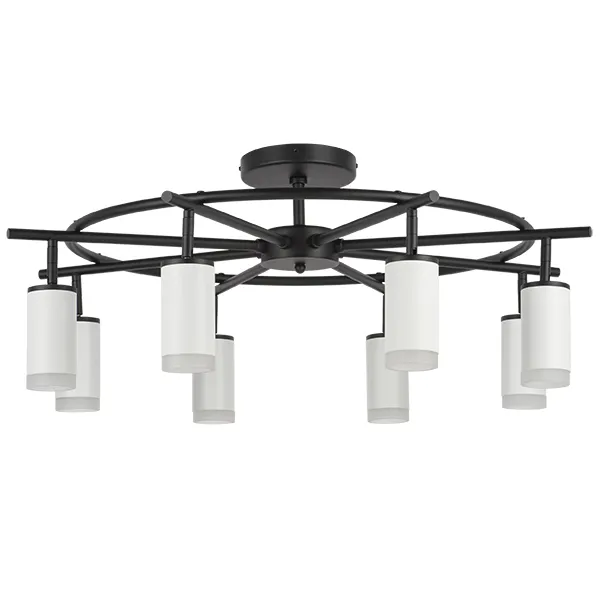 Потолочная люстра Lightstar LR7183680 RULLO ЧЕРНЫЙ/БЕЛЫЙ Потолочная люстра Lightstar LR7183680 RULLO ЧЕРНЫЙ/БЕЛЫЙ