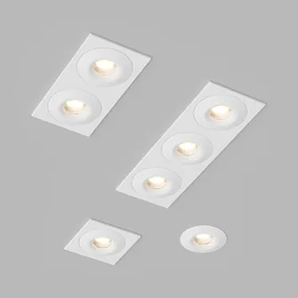 Встраиваемый светодиодный светильник Ledron LH07S-R SQ White 4000K TRIAC Встраиваемый светодиодный светильник Ledron LH07S-R SQ White 4000K TRIAC