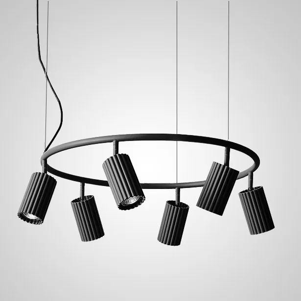 Подвесная люстра MAISY D60 Black ImperiumLoft 201270-23 maisy01