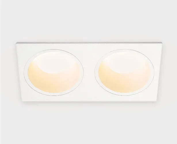 Встраиваемый светильник ItalLine IT08-8013 white 3000K 2 шт + IT08-8015 white Встраиваемый светильник ItalLine IT08-8013 white 3000K 2 шт + IT08-8015 white