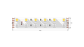 Светодиодная лента IP33 RGB + нейтральное белое свечение SWG DSG5120-24-RGB+NW-33 