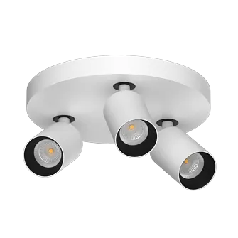 Накладной поворотный светодиодный светильник Ledron SAGITONY R3 S60 Dim White-Black 4000K