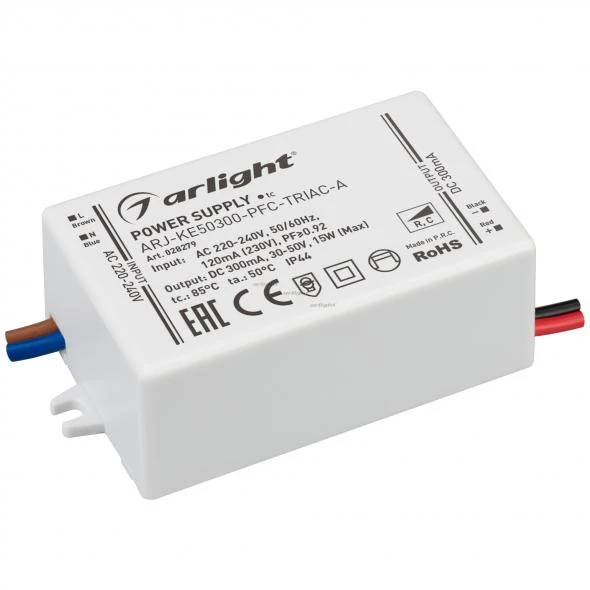 Блок питания для светодиодной ленты Arlight 028279 ARJ-MINI Блок питания для светодиодной ленты Arlight 028279 ARJ-MINI