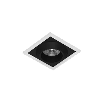 Встраиваемый светодиодный светильник LeDron GIZA SQ White-Black 4000K Встраиваемый светодиодный светильник LeDron GIZA SQ White-Black 4000K