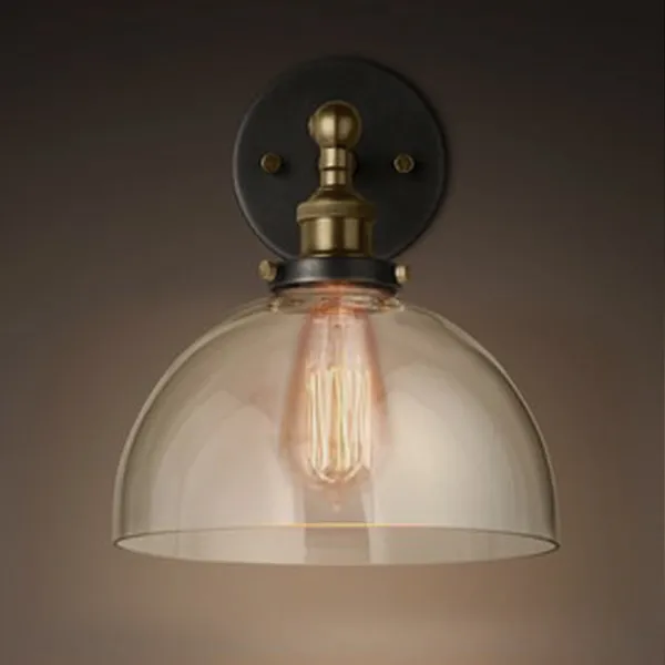 Бра Factory Filament Glass Dome Sconce ImperiumLoft 74700-22 44.051