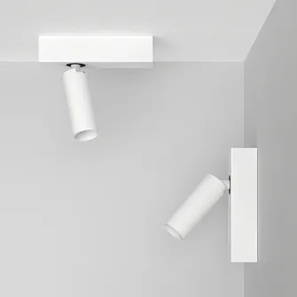 Накладной поворотный светодиодный светильник Ledron SAGITONY E S40 White