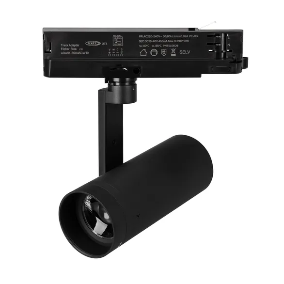 Светильник LGD-ARTIFACT-4TR-R65-18W Warm3000-MIX (BK, 20 deg., DALI, 230V) Arlight 057109