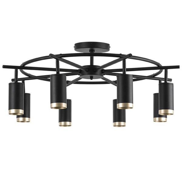 Потолочная люстра Lightstar LR71837840 RULLO ЧЕРНЫЙ Потолочная люстра Lightstar LR71837840 RULLO ЧЕРНЫЙ