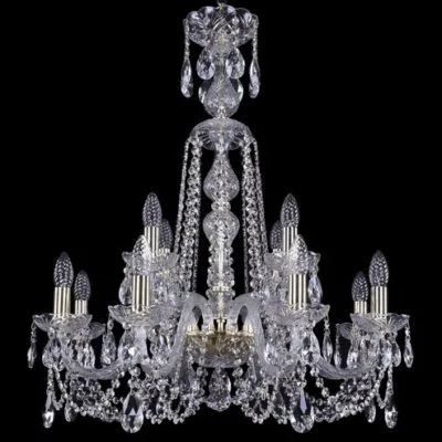 Люстра хрустальная Bohemia 1402/8+4/240/XL-77 G 1402 Gold Люстра хрустальная Bohemia 1402/8+4/240/XL-77 G 1402 Gold