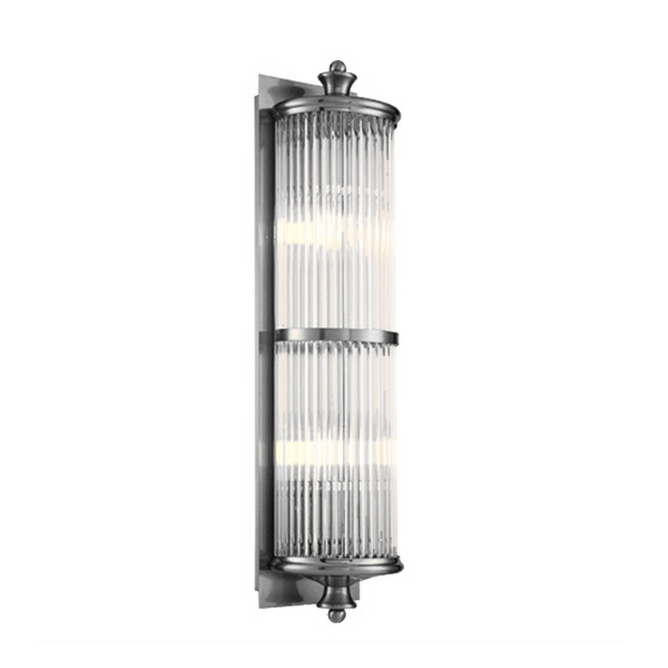 Настенный светильник Delight Collection KM0925W-2B nickel Crystal bar Настенный светильник Delight Collection KM0925W-2B nickel Crystal bar