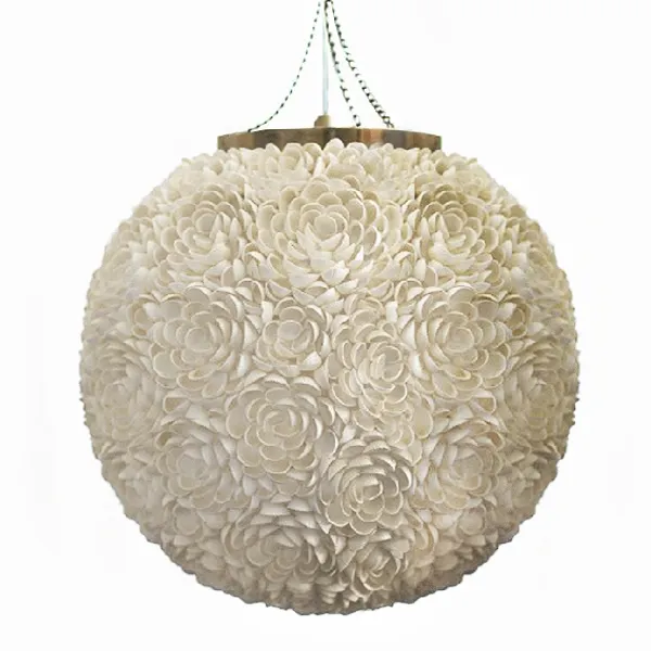 Подвесной светильник из ракушек Seashells Sphere Pendant ImperiumLoft 74271-22 40.1232.RU.20.LC
