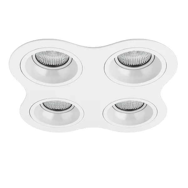 Встраиваемый светильник Lightstar D64606060606 DOMINO ROUND МR16 Встраиваемый светильник Lightstar D64606060606 DOMINO ROUND МR16