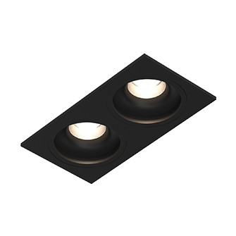Встраиваемый светодиодный светильник Ledron LEVEL SQ2 TRIAC Black Встраиваемый светодиодный светильник Ledron LEVEL SQ2 TRIAC Black