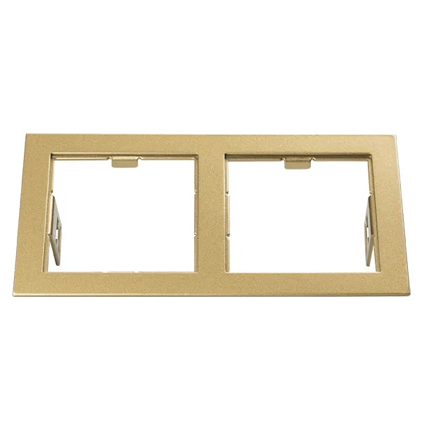 Рамка Lightstar 214523 DOMINO Double QUADRO MR16 ЗОЛОТО Рамка Lightstar 214523 DOMINO Double QUADRO MR16 ЗОЛОТО