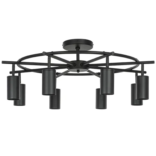 Потолочная люстра Lightstar LR718378 RULLO ЧЕРНЫЙ Потолочная люстра Lightstar LR718378 RULLO ЧЕРНЫЙ